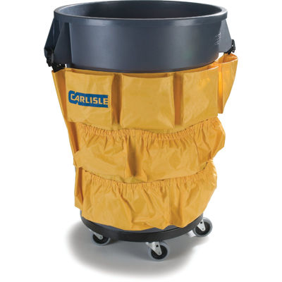 TOOL CADDY BAG - FITS 32 OR 44 GAL ROUND GARBAGE CONTAINER (B010131)