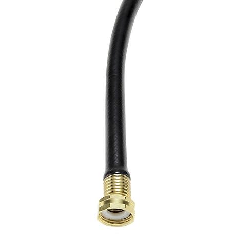 Drop Sink Hose Black 6ft 200psi 1/2''