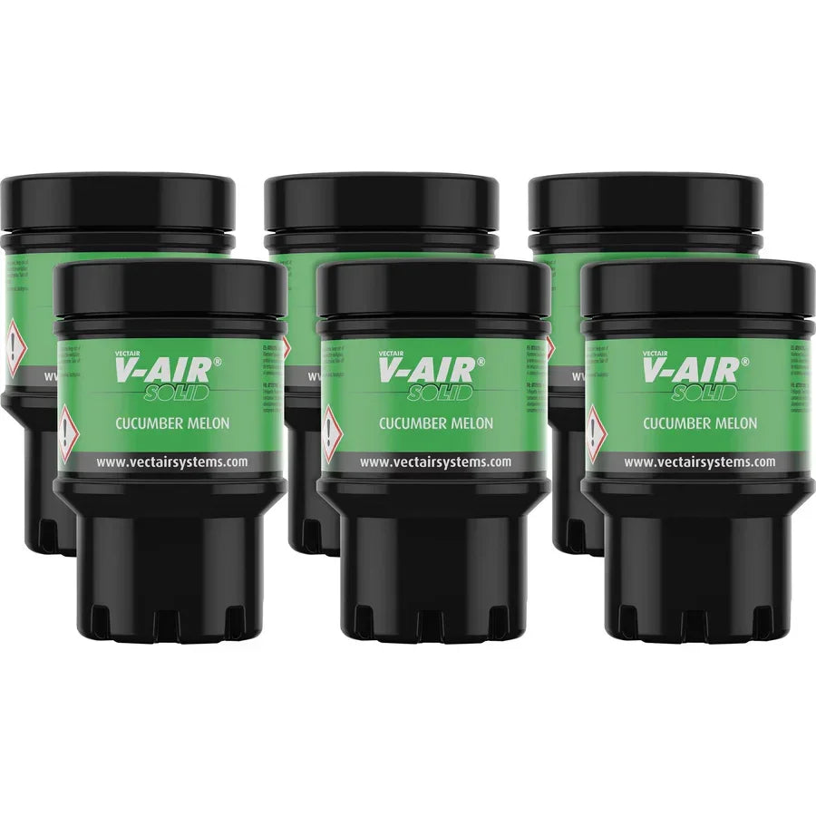 Vectair V-Air Solid Cucumber Melon Refill, 60 Day Solid Multi-Phasing Passive Odor (V-SOLID MELON)