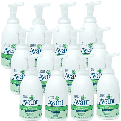 Avant Premium Foaming Fragrance-Free Instant Hand Sanitizer, 18 oz (12094-18FF)