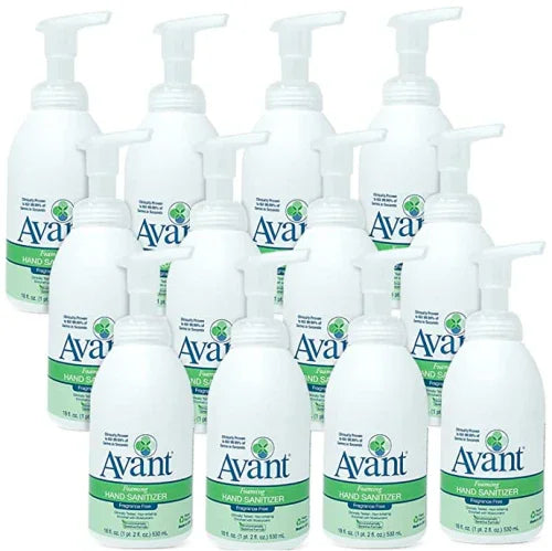 Avant Premium Foaming Fragrance-Free Instant Hand Sanitizer, 18 oz (12094-18FF) - Janitorial Superstore
