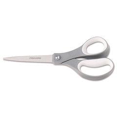 Fiskars Manufacturing Corp Softgrip Scissors, 8 in. Length, Straight, Stainless Steel
