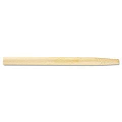Tapered End Broom Handle, Lacquered Pine, 1.13" dia x 60", Natural