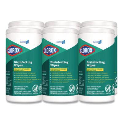 Clorox Disinfecting Wipes, 7 x 8, Fresh Scent, 75/Canister