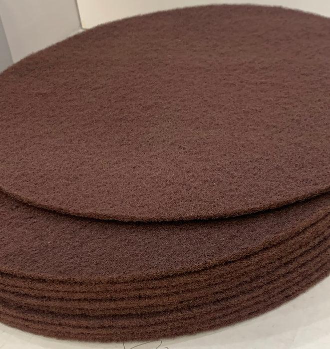 JanWise Floor Pad Reconditioning Red Wood Pad 20''