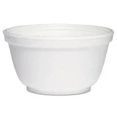 Foam Bowls, 10 oz, White, 50/Pack, 20 Packs/Carton - Janitorial Superstore