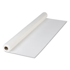 40" x 300' 1 ply White Tissue/Paper Tablecover