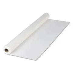 40" x 300' 1 ply White Tissue/Paper Tablecover - Janitorial Superstore
