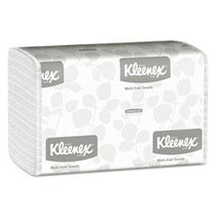 KCC 01890 KIMBERLY CLARK Multi-Fold Paper Towels, 1-Ply, 9.2 x 9.4, White, 150/Pack, 16 Packs/Carton