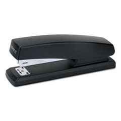 Universal® Economy Full-Strip Stapler, 20-Sheet Capacity, 3" Throat, Black