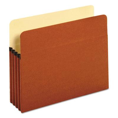 UNIVERSAL OFFICE PRODUCTS Redrope Expanding File Pockets, 3.5" Expansion, Letter Size, Redrope, 25/Box (UNV15343)