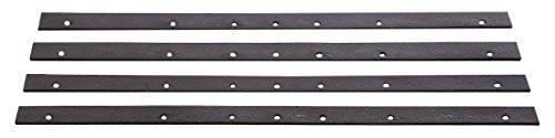Flexaust 645SBPK Tuec Neoprene Replacement Squeegee Blade for Series 645 Squeegee Tools, 14" Width, Black (Pack of 4)