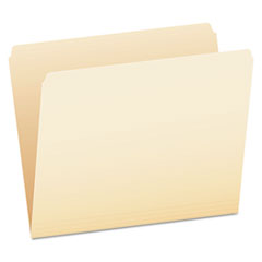 Manila File Folders, Straight Tabs, Letter Size, 0.75" Expansion, Manila, 100/Box (PFX752)