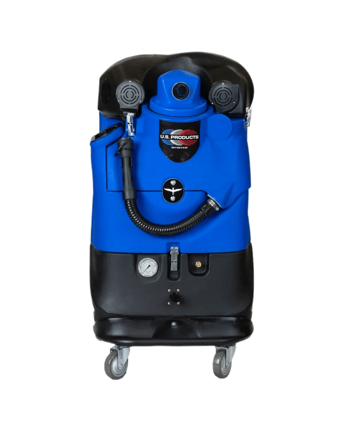 U.S. Products Pegasus 500H (05-10034-002) Dual Cord Heated Carpet Extractor with Sharp Shooter 13" Wand and 25' Hose - 12 Gallon