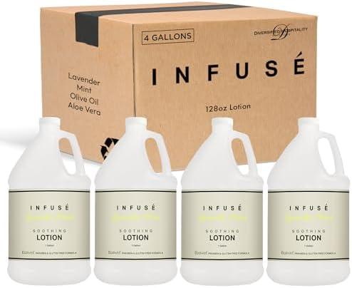 Infuse Lavender Mint Lotion Gallon (GAL87-LAV) - Janitorial Superstore