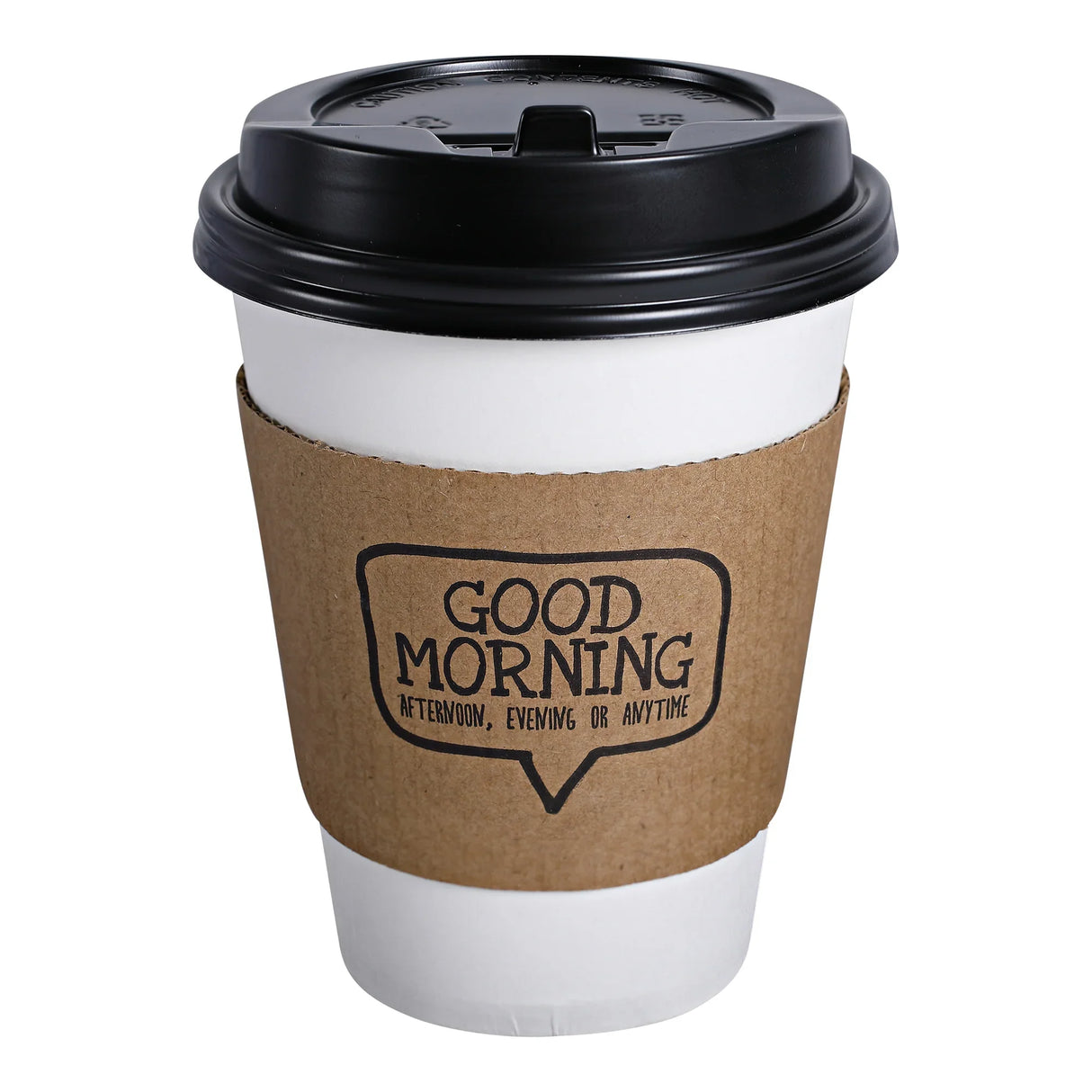 Empress Hot Cup Sleeve for 10-20 oz Cups Coffee Print 10 / 100 cs (#EHCS-1020) - Janitorial Superstore