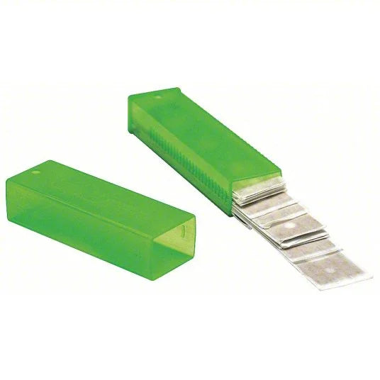 Unger TR100 4" Carbon Steel Glass Scraper Replacement Blades - 25/Pack