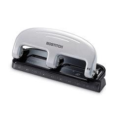 PaperPro® 20-Sheet Capacity ProPunch Three-Hole Punch, Black/Silver
