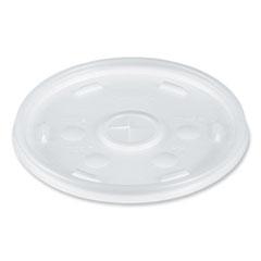 Cold Cup Lids, Fits 32 oz Cups, Translucent, 100/Sleeve, 10 Sleeves/Carton