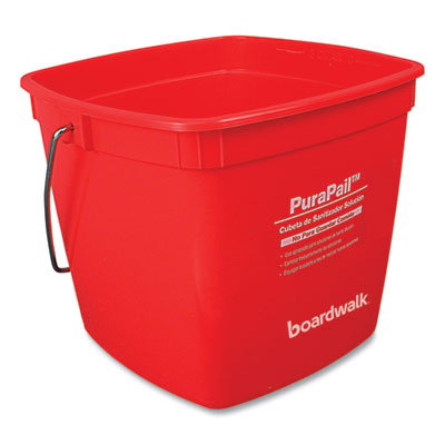 Sanitizer Red Pail