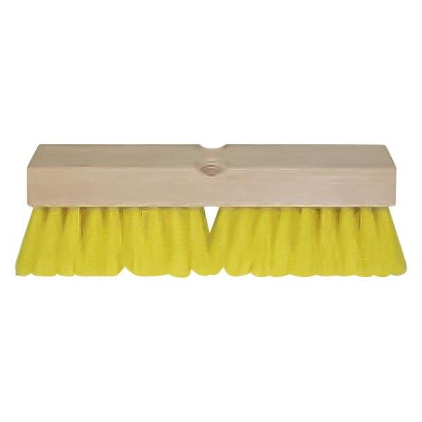 SM Arnold® 92-601 - 10" Yellow Polypropylene Wood Deck Brush Head