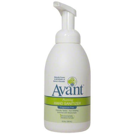 Avant Premium Foaming Fragrance-Free Instant Hand Sanitizer, 18 oz (12094-18FF)