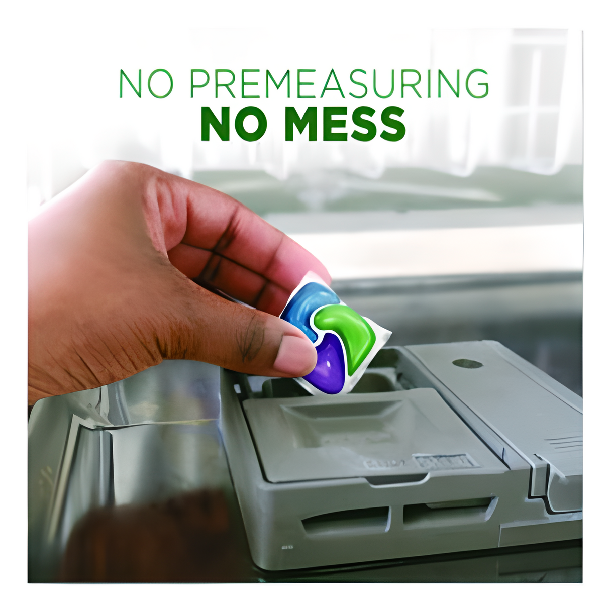 Cascade® ActionPacs, Fresh Scent, 38.6 oz Tub, 74/Pack