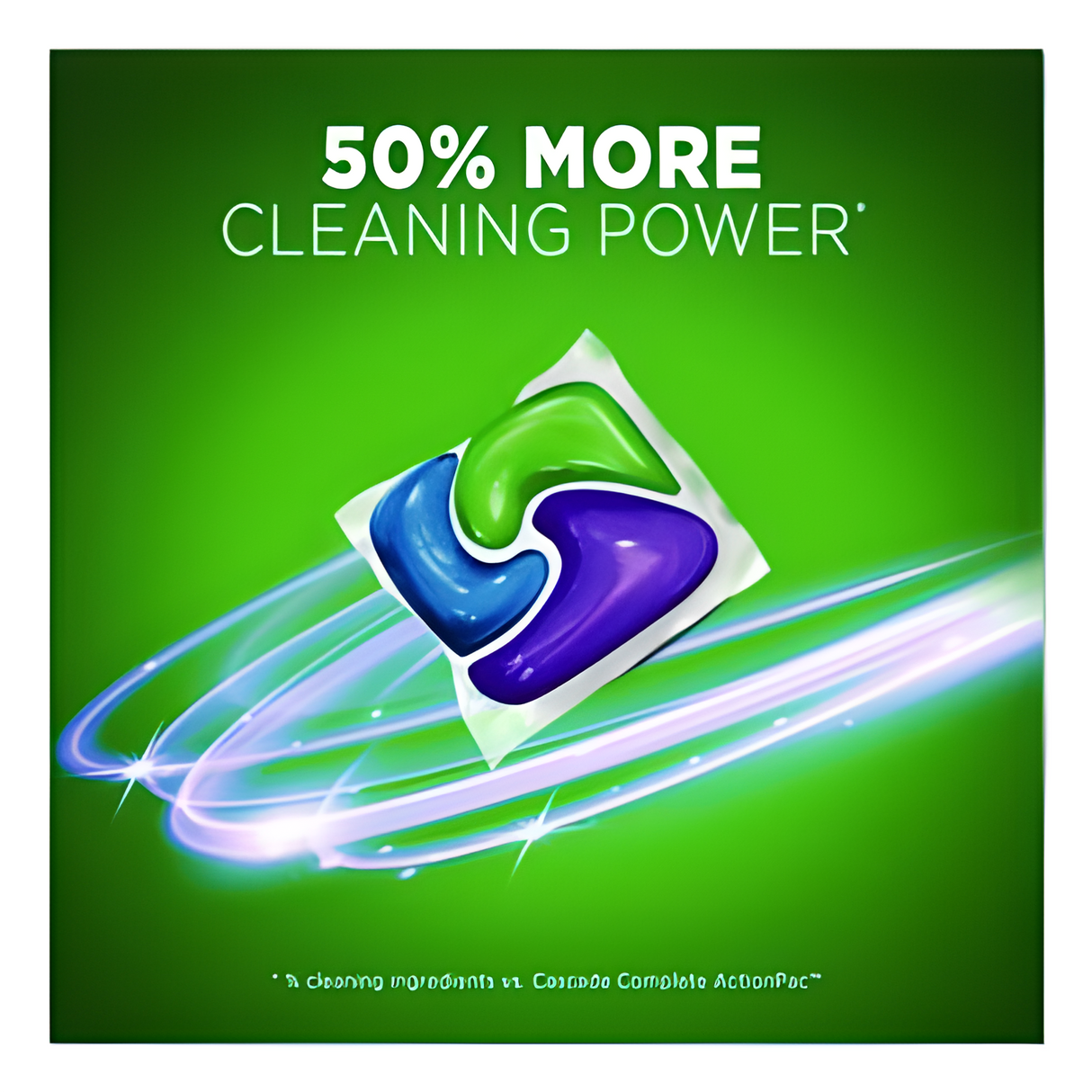 Cascade® ActionPacs, Fresh Scent, 38.6 oz Tub, 74/Pack