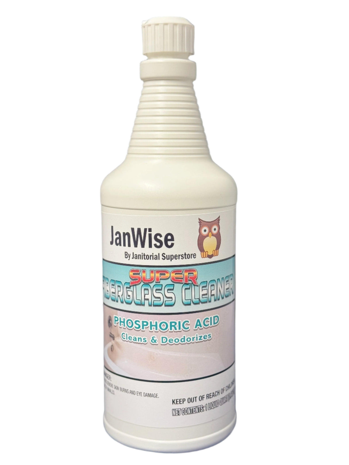 JSS Super Fiberglass Tub, Shower, and Bathroom Cleaner