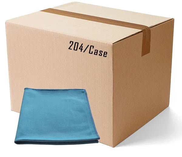 Glass Cloth Microfiber Rag 16" x 16" - Janitorial Superstore