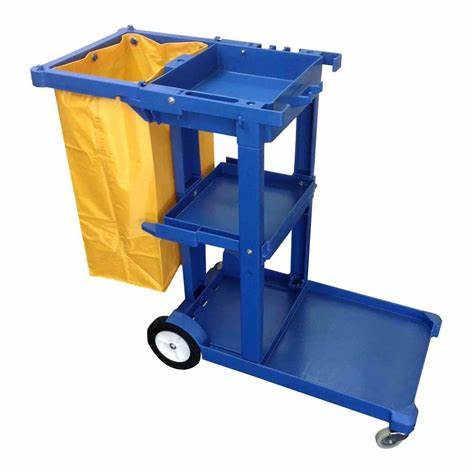 Gray Janitor Cart (#8466)