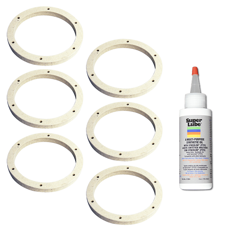 PAK6-G014 1/2″ Felt Seals for T-Rex Machines