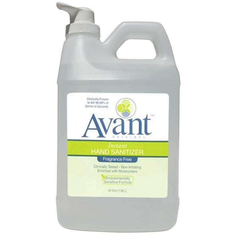 Avant Original Fragrance-Free Hand Sanitizer, 64oz (12089-64-FF)