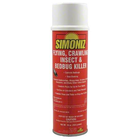 Simoniz® Aerosol Flying, Crawling Insect & Bed Bug Killer,
