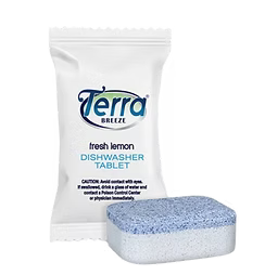 Terra Breeze Dishwasher Pods Fresh Lemon Scented (TE07-DISHTAB)