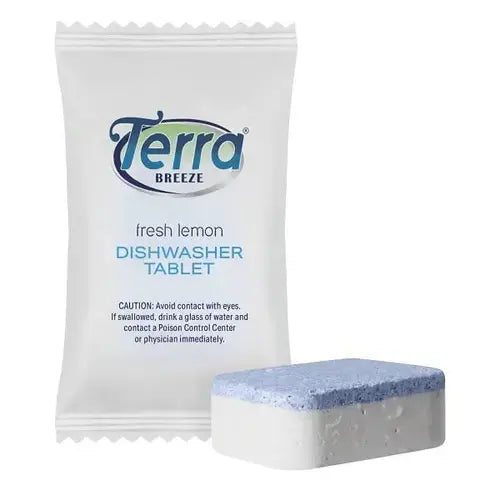 Terra Breeze Dishwasher Pods Fresh Lemon Scented (TE07-DISHTAB)
