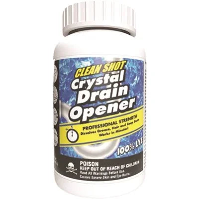 Theochem Laboratories 100107-99990-44 1 lbs Non-Acid Crystal Drain Opener & Cleaner