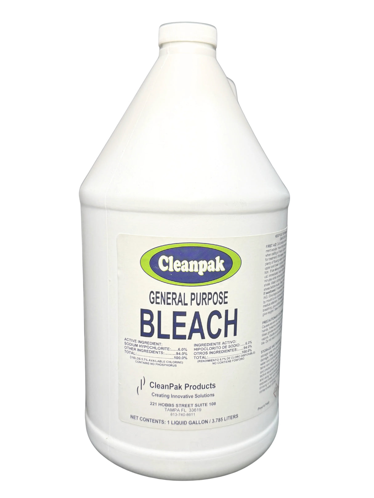 6% Bleach, 4 Gallon Case