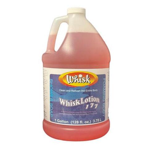 WhiskLotion 177 Foaming Shower Soap for the Hair and Body Gallon