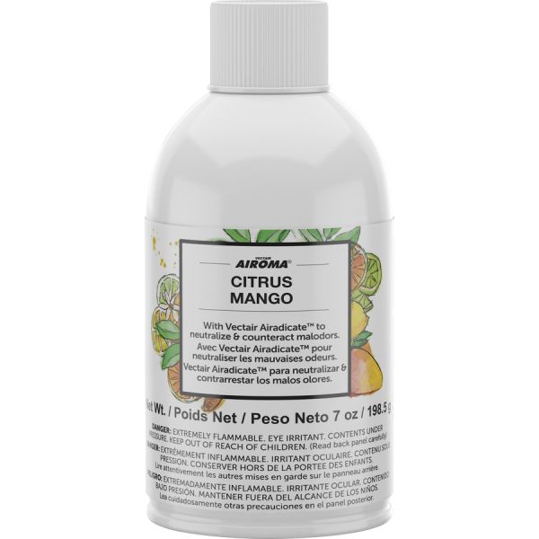 Vectair Airoma 3000 Citrus Mango Refill, Metered Sprays (AIROMA-CITRUS)
