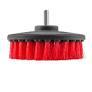 CORDLESS DRILL BRUSH - HEAVY DUTY (RED BRISTLE) (831)