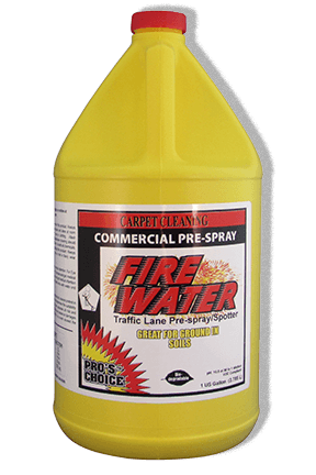 CTI - Pro's Choice Fire Water - High pH for Commercial Carpet Cleaning - 1 Gallon - 3060