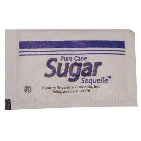 Custom Beverage Concepts Sweet Cafe Sugar Packet 2.8 gram 2000 / cs (#10228)