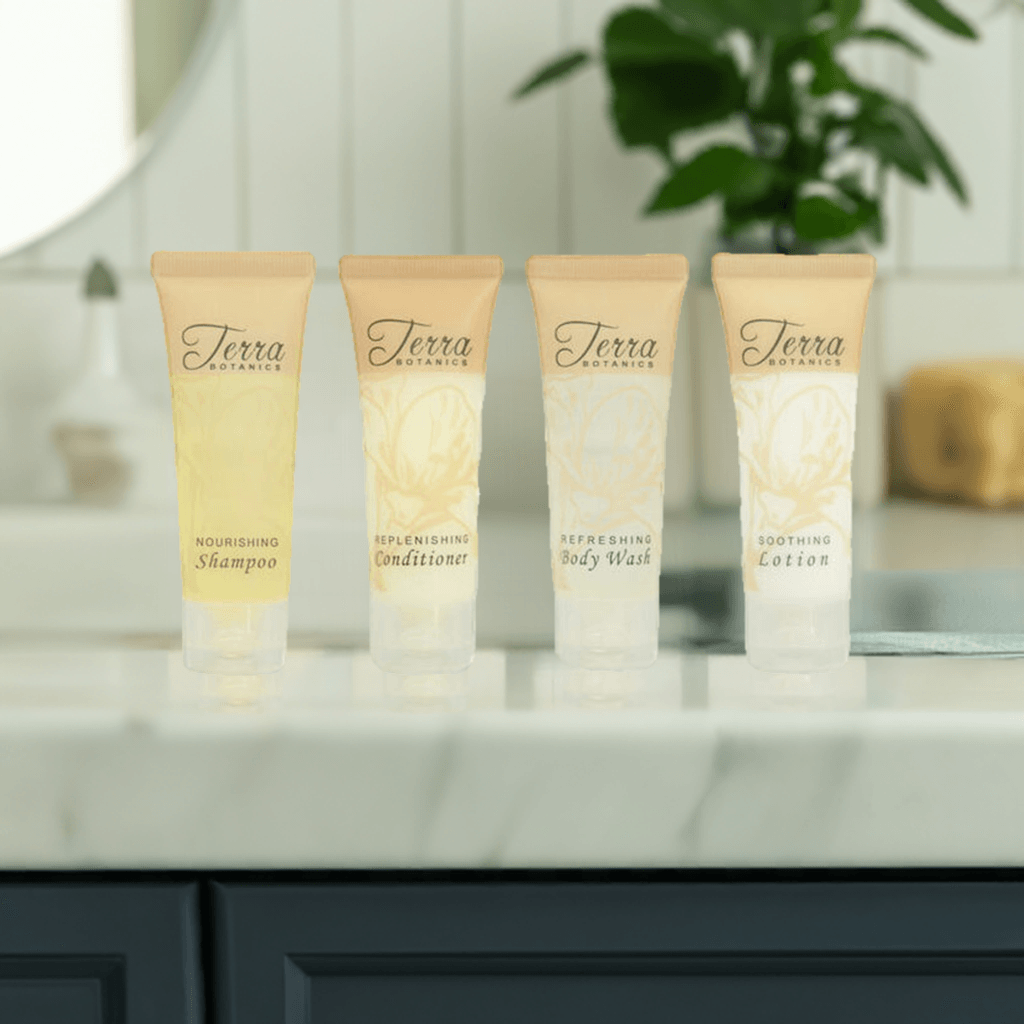 Terra Botanic Sets, 25ea, Shampoo, Conditioner, Body Wash, Lotion
