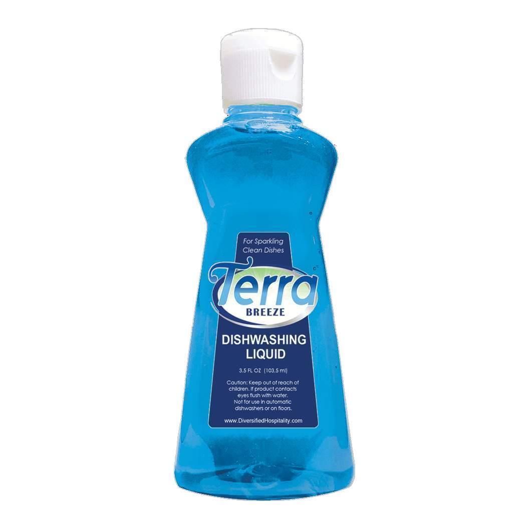 Terra Breeze Liquid Dish, 1.7 oz Bottle Flip Cap