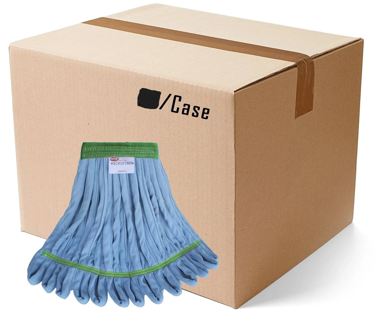 Microfiber Tube Wet Mops Launderable Medium(#2750)