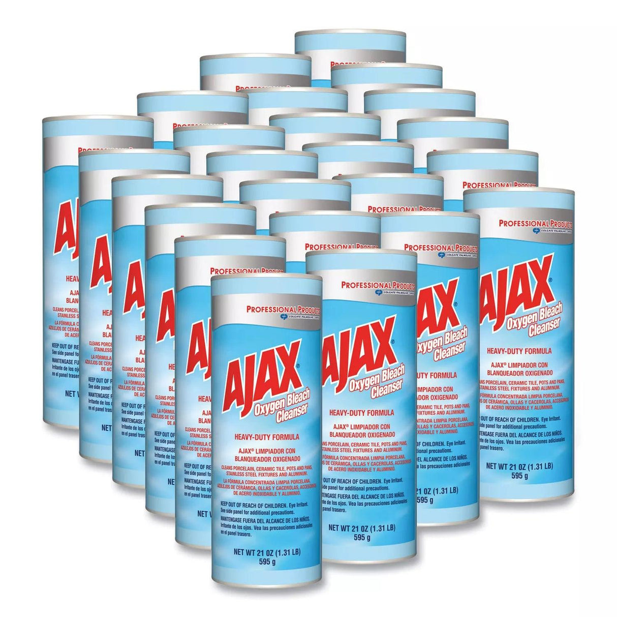 Ajax 14278 Oxygen Bleach Cleanser, 21 oz, 24 Case