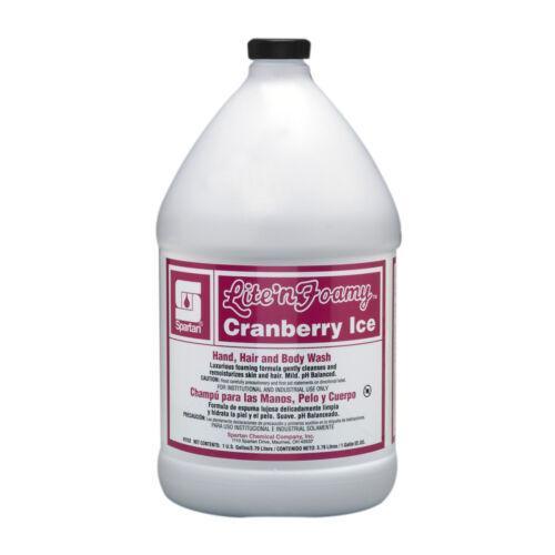 Spartan Lite'n Foamy Cranberry Ice Hair & Body Wash - Janitorial Superstore