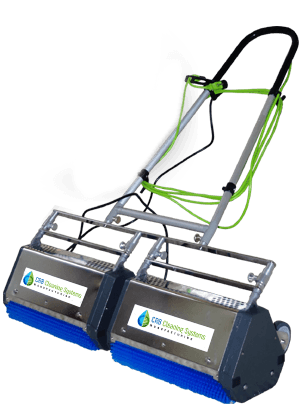 CRB Dry Carpet and Hard Floor Cleaning MachineTM4 15” x 2 Tandem