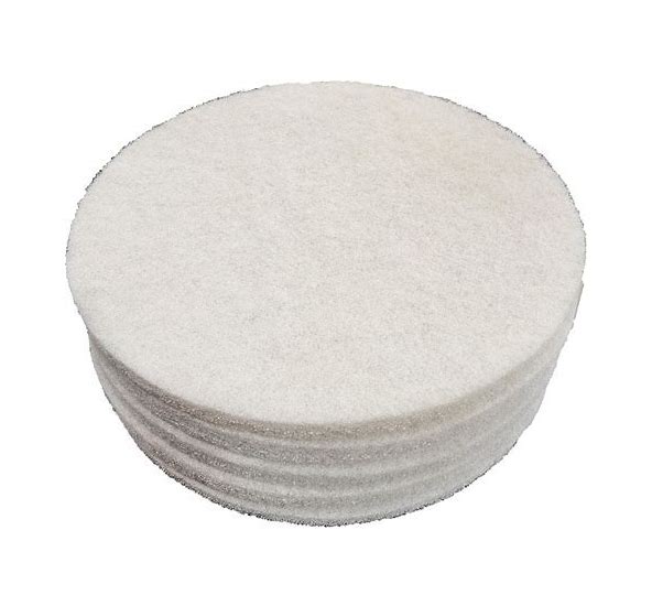 JanWise White Floor Pad Buffing/Polishing/Burnishing
